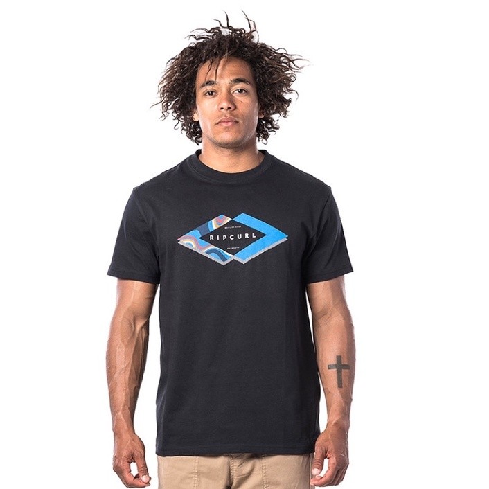 RIPCURL baju kaos hitam diamond ORIGINAL 100% sale