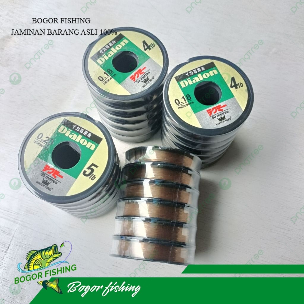 Senar pancing dialon - senar pancing murah 50 Meter conection
