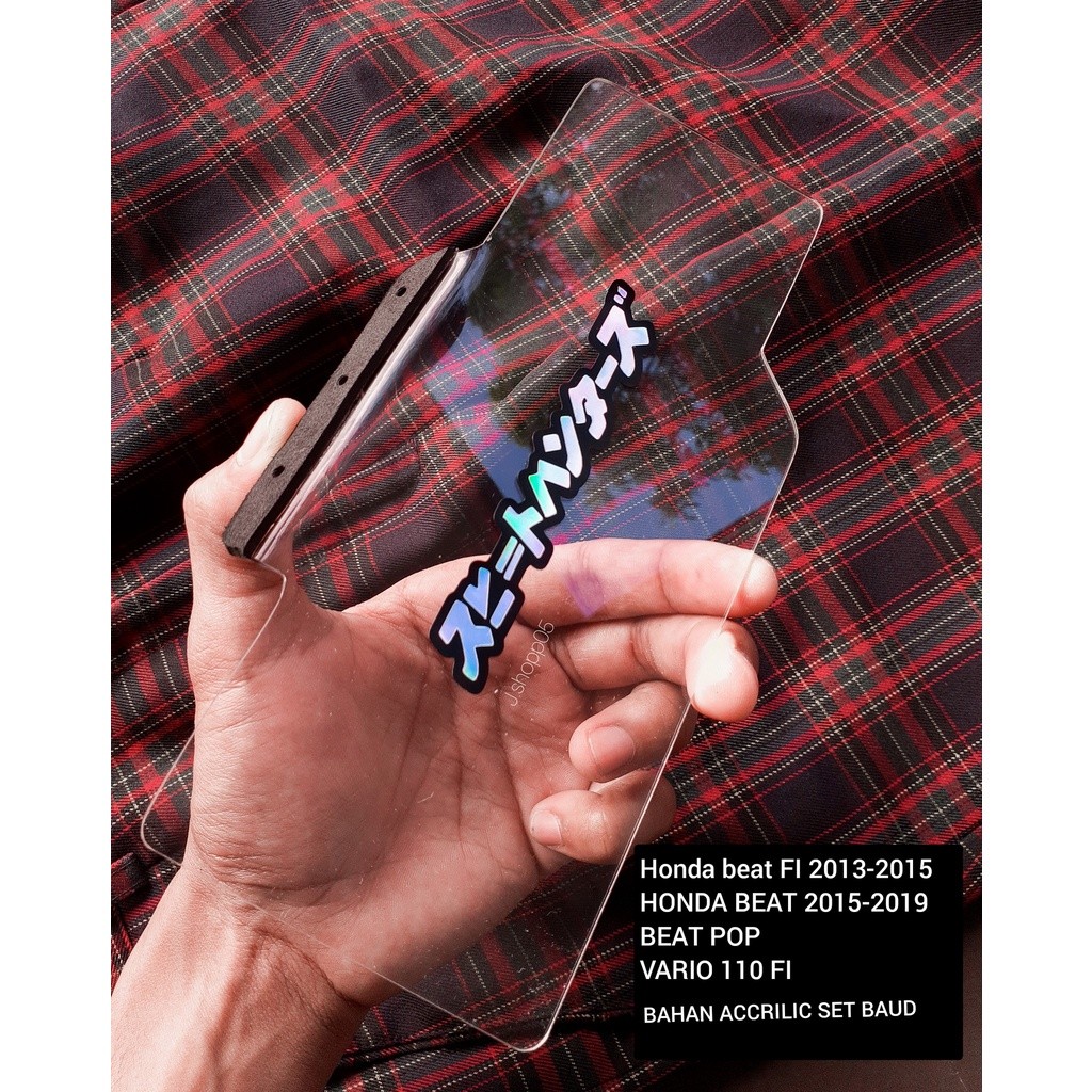 MUDFLAP VARIO NEW/OLD, BEAT ESP FI,BEAT NEW,SCOOPY,MIO,NMAX DAN MATIC LAIN BAHAN KARET BENING TRANSP