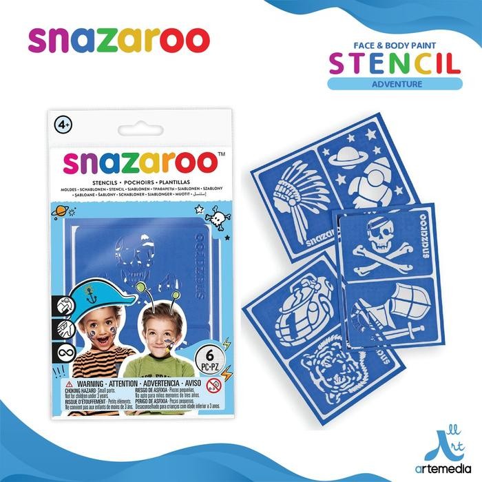 

Snazaroo Stencil Face Body Paint - ADVENTURE