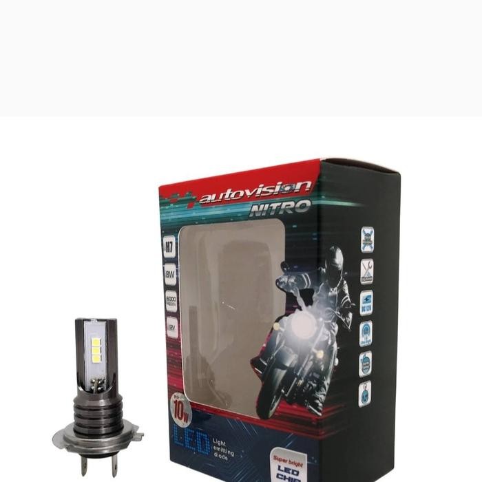 Bohlam Depan Led Autovision Nitro - H7 (Ninja)