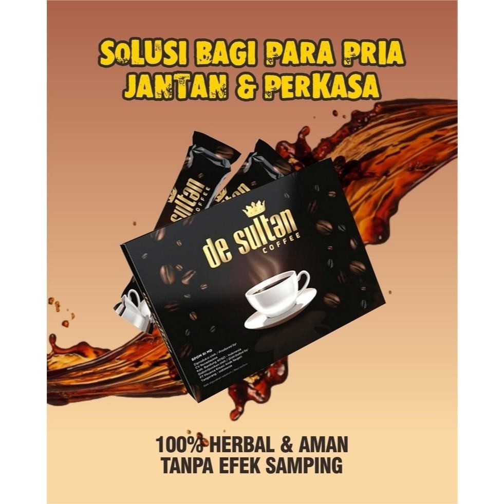 

De Sultan Coffee Kopinya Laki-Laki dan Wanita | Panacea Medica original 1 box