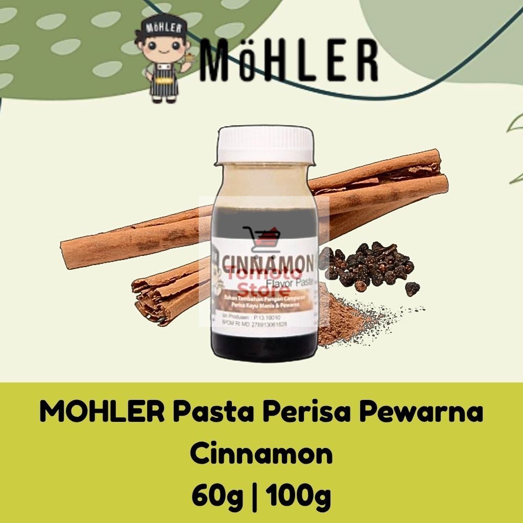 

✨ TOMOTOSTORE ✨ MOHLER Pasta Perisa Pewarna Cinnamon