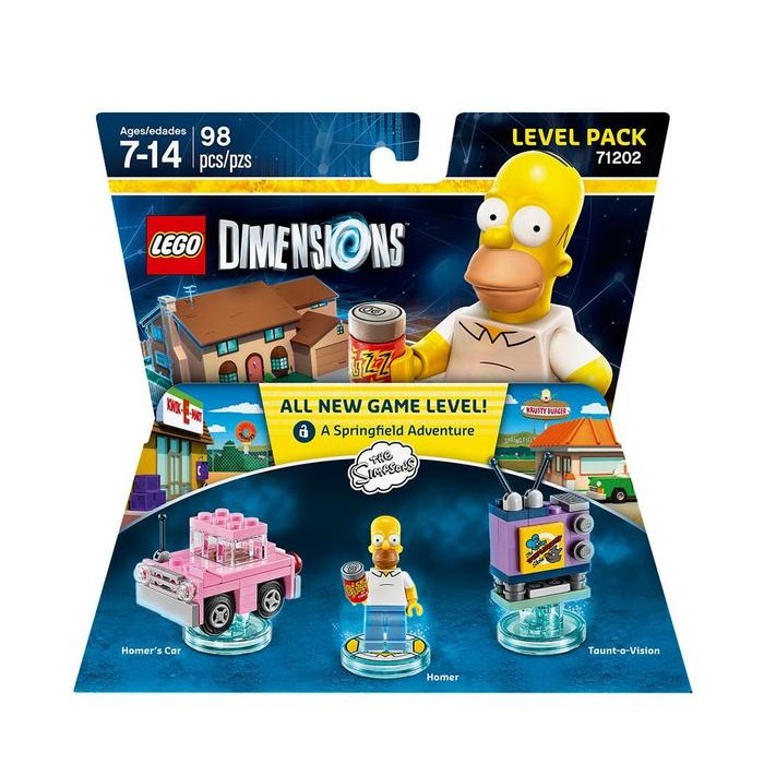 Lego Dimensions Simpsons Level Pack