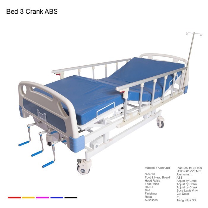 BED PASIEN 3 CRANK ABS