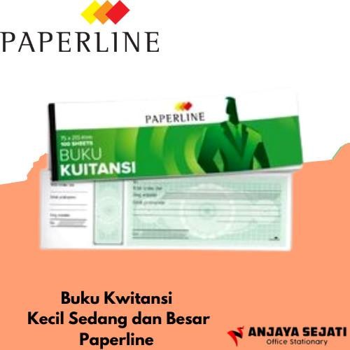 

Buku Kwitansi Paperline | Kwitansi Kecil Sedang Besar | Perpack - Kecil