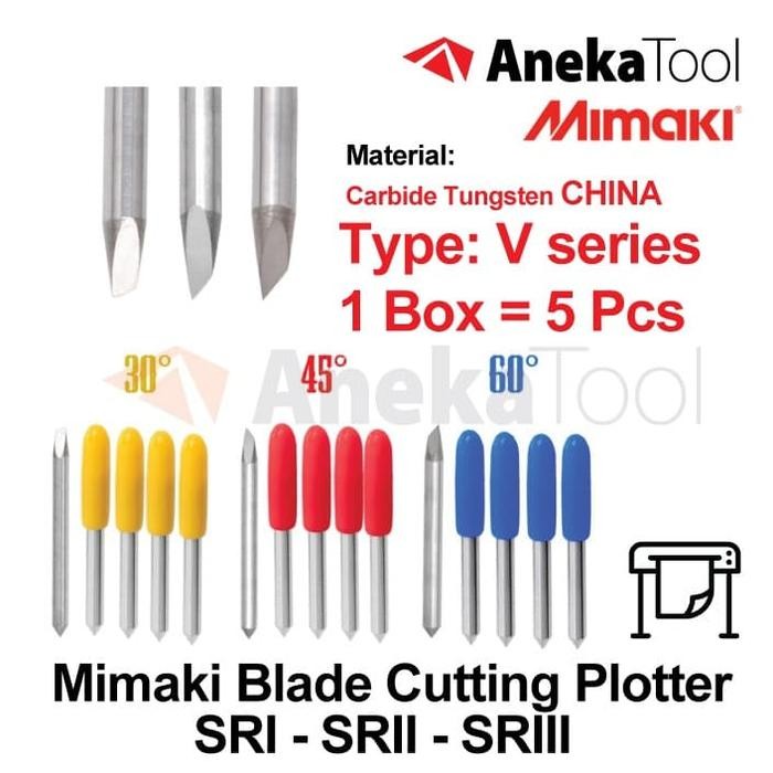 

Pisau Cutting Sticker Mimaki Blade - V Series (Baja Caide China) - 30