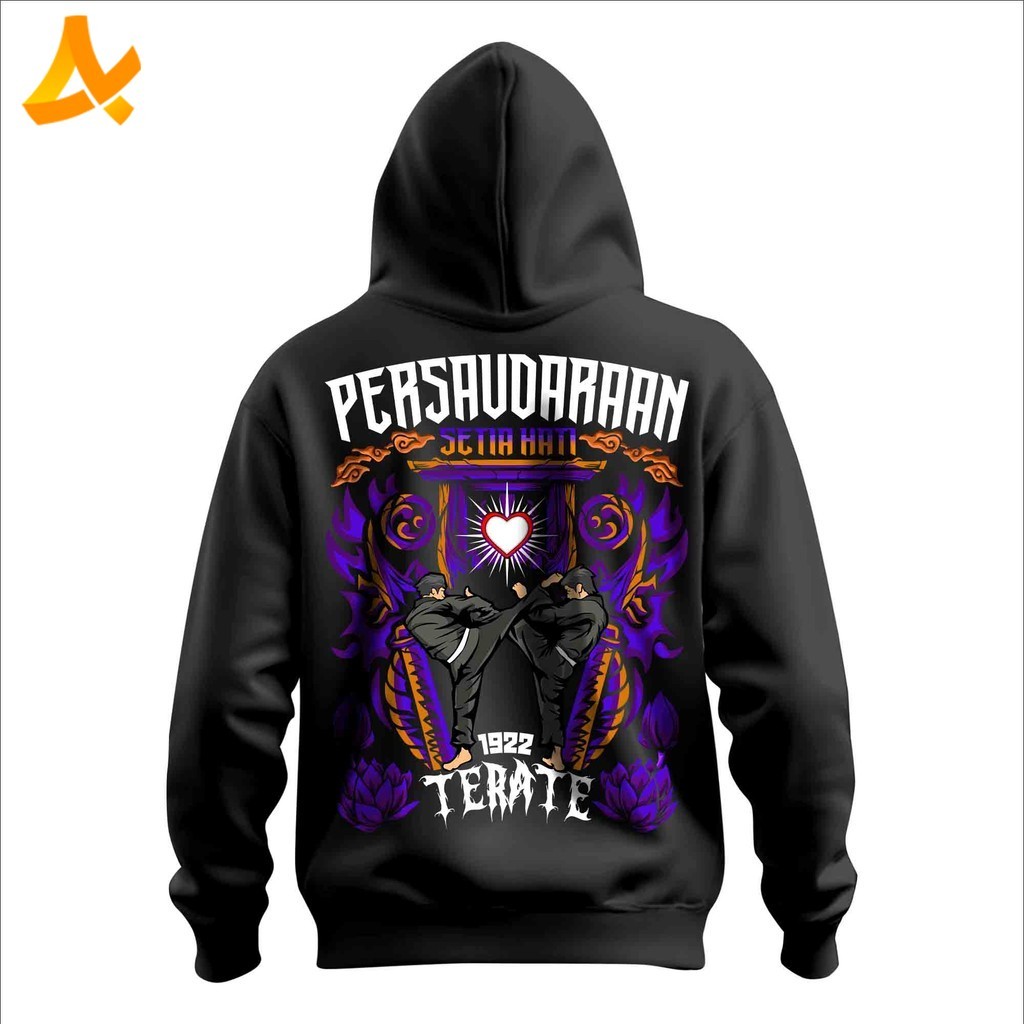 Jaket Hoodie PSHT SETIA HATI TERATE 1922 Terbaru - Koleksi Kaos Distro Punkshter Serdadu Terate