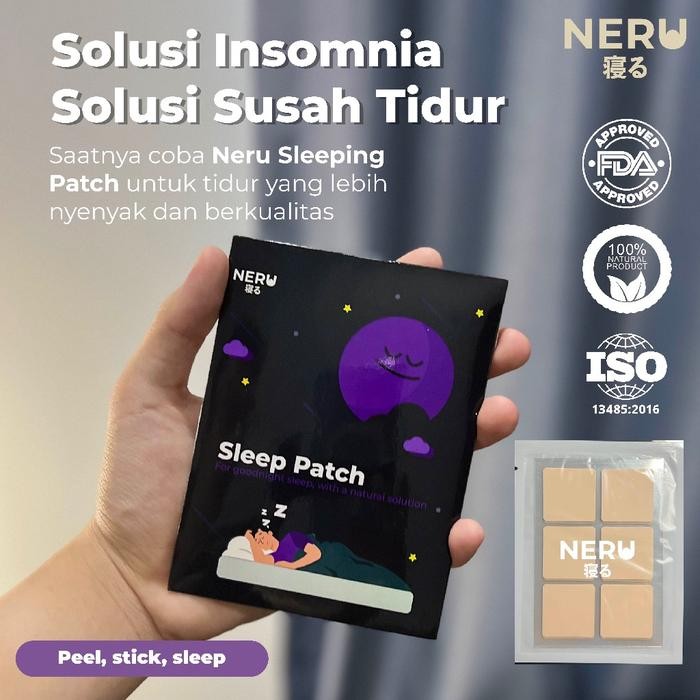 

REKOMENDASI !! SLEEP PATCH NERU SLEEPING MELATONIN INSOMNIA BANTU SUSAH TIDUR HERBAL ALAMI 30 PCS KOYO PLESTER TERMURAH - 12 Patch MB