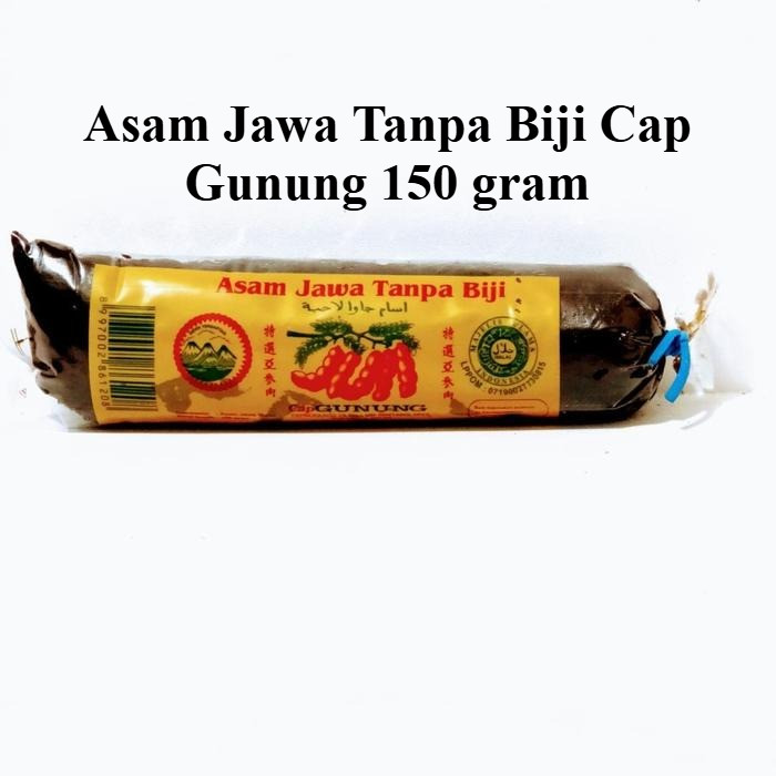 

Asam Jawa Tanpa Biji Cap Gunung 150 gram