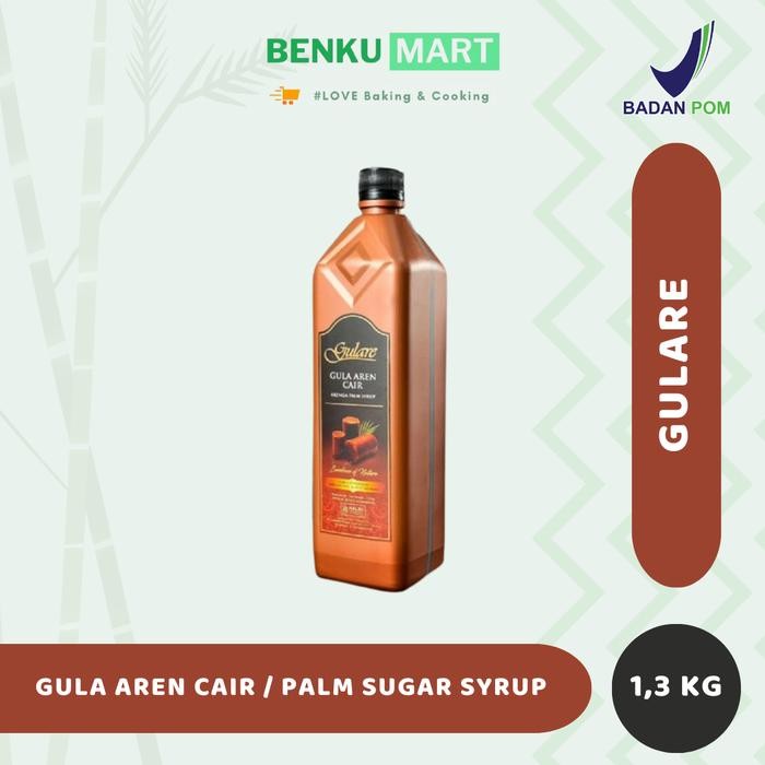 

Gula Aren Cair PREMIUM Gulare 1.3 Kg | Palm Sugar Syrup Sirup 1.3 HALAL