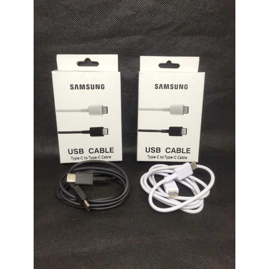 Kabel Data Samsung Type-C to Type-C / Kabel Casan Type C / Kabel Adaptor Type C