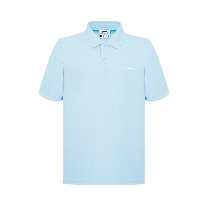 Slazenger Men's Leisure Short Sleeve Polo Shirts - Blue