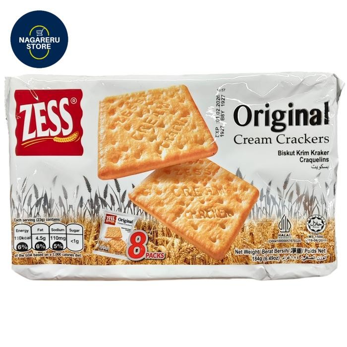 

Zess original cream crackers 184gr