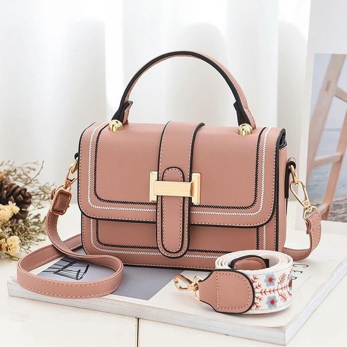 Tas Pesta Wanita - Tas Import Wanita - Tas Wanita Elegan - Pink