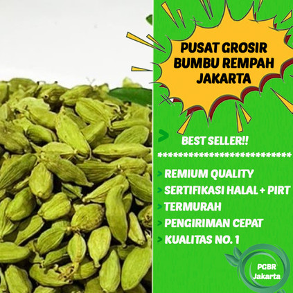 

kapulaga hijau / cardamon kapol kapolaga repack premium wangi organic / Pusat kebuli Jakarta