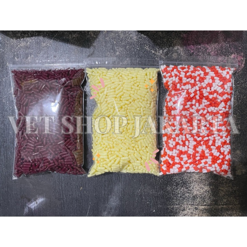 KAPSUL KOSONG NO 4 ISI 1000 PCS CANGKANG KAPSUL KOSONG TERLARIS