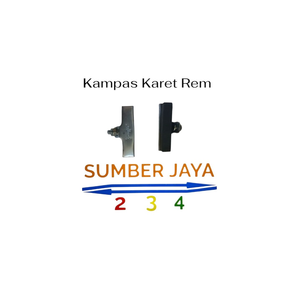 kampas rem cakram sepeda bundar