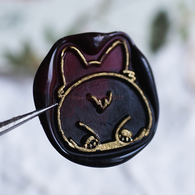 

New 3D Dog Wax Seal Stamp Copper Head Special-Shaped Relief Seal Toy For Personalized Scrapbook Handcraft Wedding Invitation