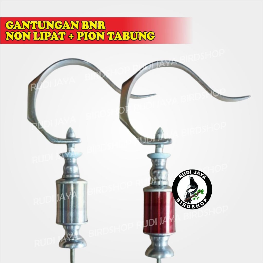GANTUNGAN BNR NON LIPAT LENGKAP PION TABUNG WARNA SANGKAR BURUNG MURAI LOVEBIRD KACER KENARI PLECI