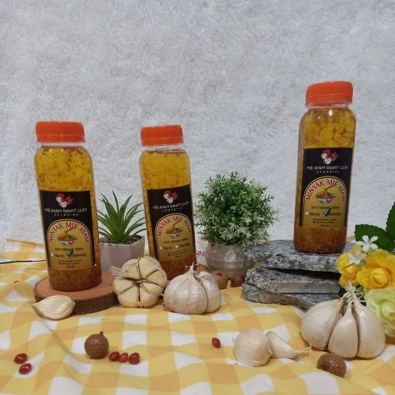 

Minyak Ayam Murni Bawang Putih Untuk Mie Ayam dan Aneka Masakan 250 ML