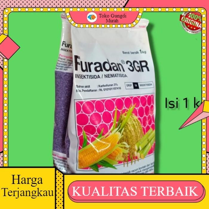 Furadan 1kg furadan tanaman furadan anti hama puradan obat tanah racun hama tanah karbofuran