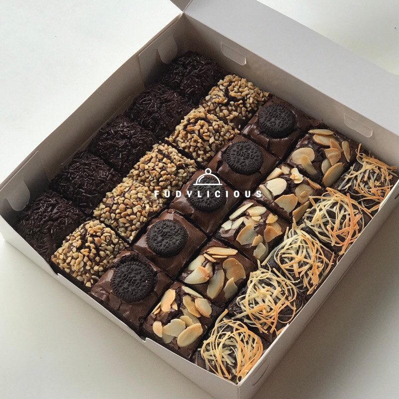 

[NEW VARIANTS] Fudgy Brownies | Brownies Panggang Coklat