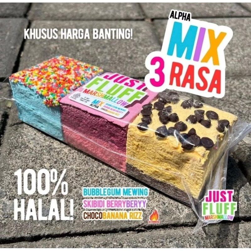 

marsmellow justfluff viral 3rasa mix alfa