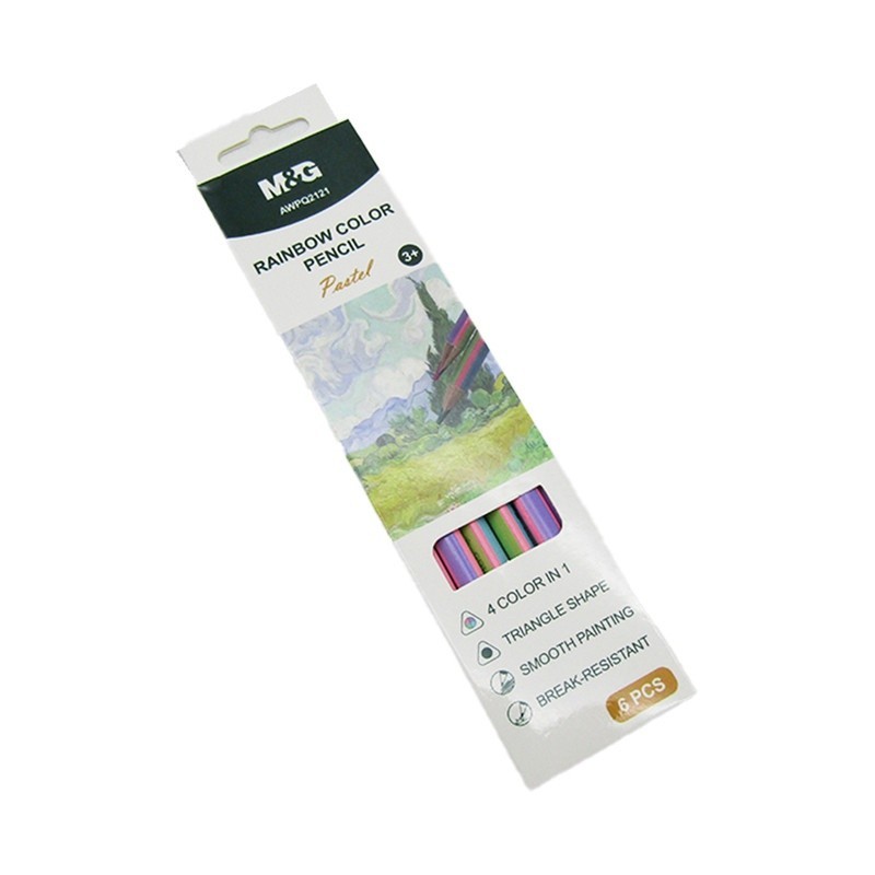 

M&G pensil warna neon/pastel isi 6