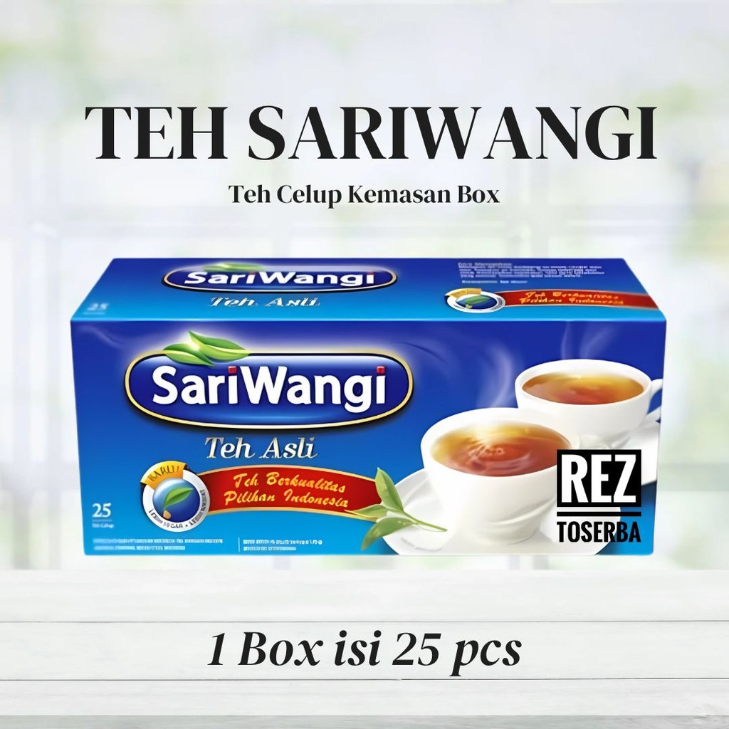 

TEH CELUP SARIWANGI ISI 25 KANTONG TEH