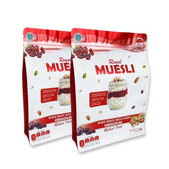 

Royal Muesli 500 Gr (Buy 1 Get 1) - ORIGINAL