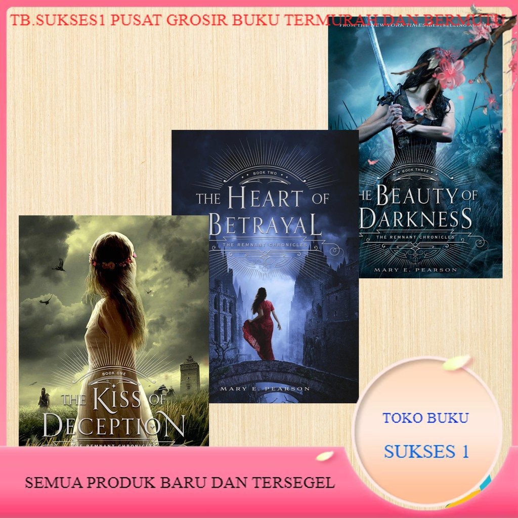 (English) The Remnant Chronicles Mary E Pearson (The Kiss of Deception, Heart of betrayal, Beauty)