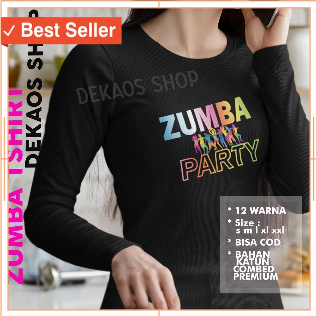 COCOK BUAT AGUSTUSAN JALAN SEHAT SENAM / BAJU ZUMBA WANITA / KAOS ZUMBA WANITA / KAOS OLAHRAGA WANIT