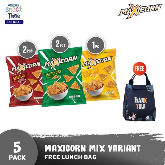 

Maxicorn Mix Varian - Free Lunch Bag