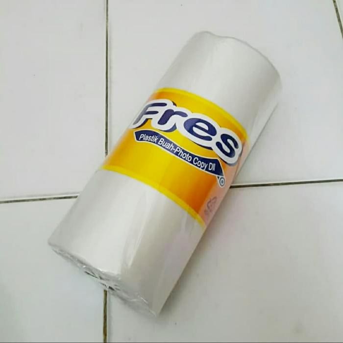 kantong plastik roll untuk buah buahan, sayuran dan foto copy fres - 35 x 50