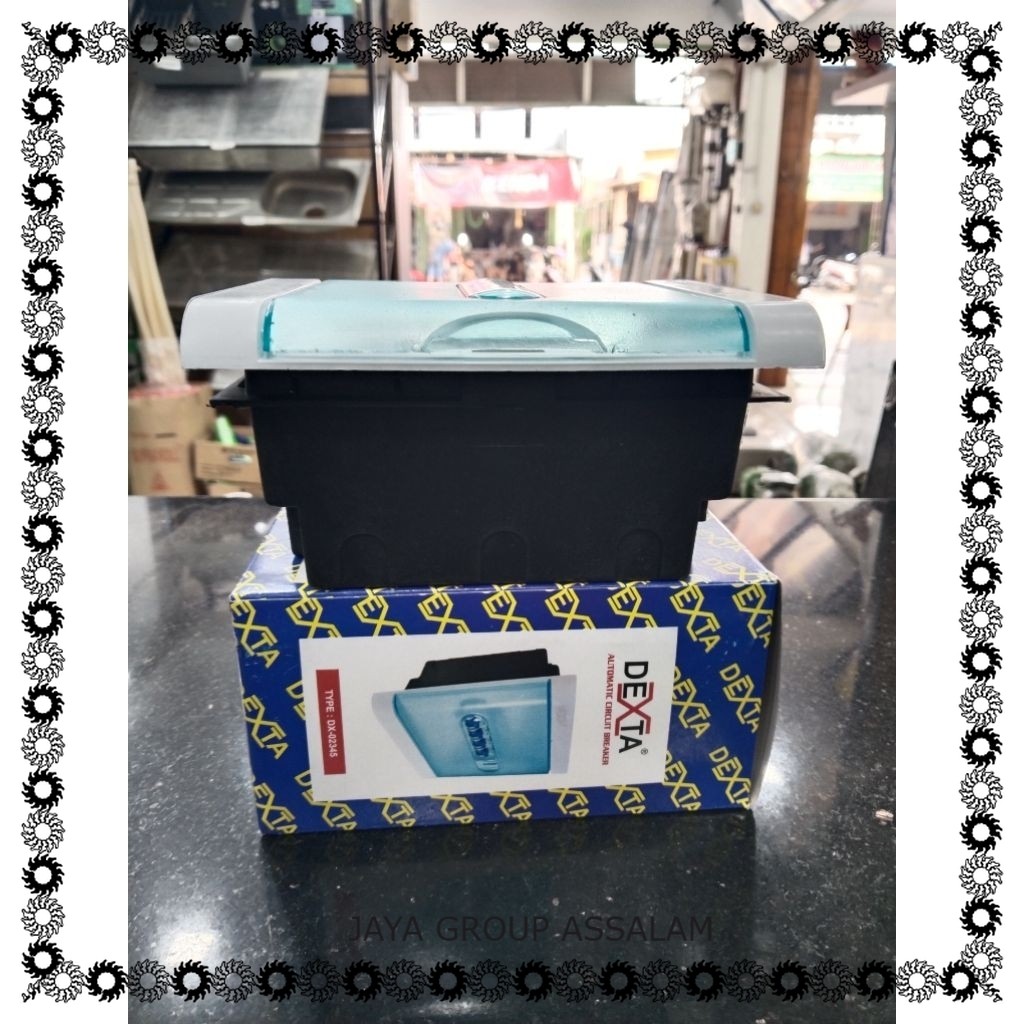 4 GRUP DEXTA BOX MCB 4 GROUP INBOW OUTBOW TUTUP DEXTA BOX MCB 4 PHASE  DEXTA TRANSPARAN