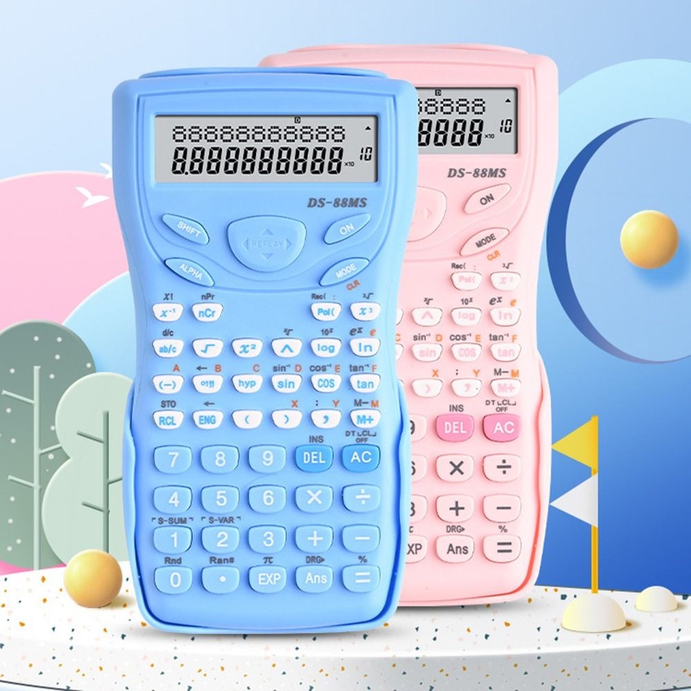 

240 Functions Engineering Scientific Calculator Standard Multifunction Function Calculator 2-Line Math Calculators