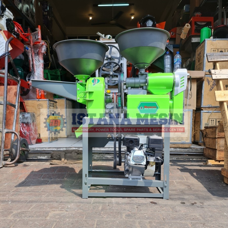 

MESIN GILINGAN PADI JAGUNG PENEPUNG 4IN1 MAHKOTA KD 500 WG + MESIN