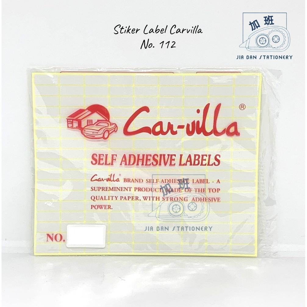 

Stiker Label Undangan Carvilla No. 112 Stiker Nama Undangan Self Adhesive Car-villa | JBS