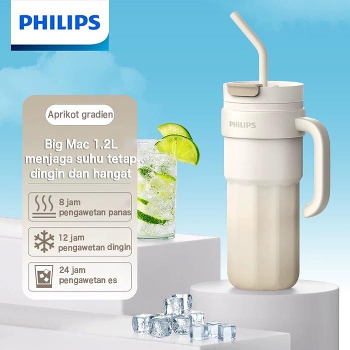 READY Philips Bawang Cup SUS316 Insulated 1200ml Termos Tumbler Jumbo 316 Stainless Steel Aesthetic 