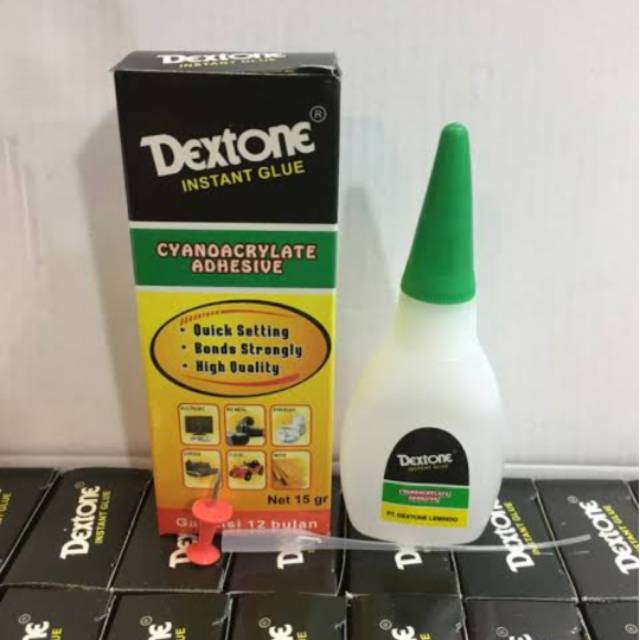 

Lem Korea DEXTONE 15g / Lem Tetes Dextone / Lem Tetes Instant 15gram