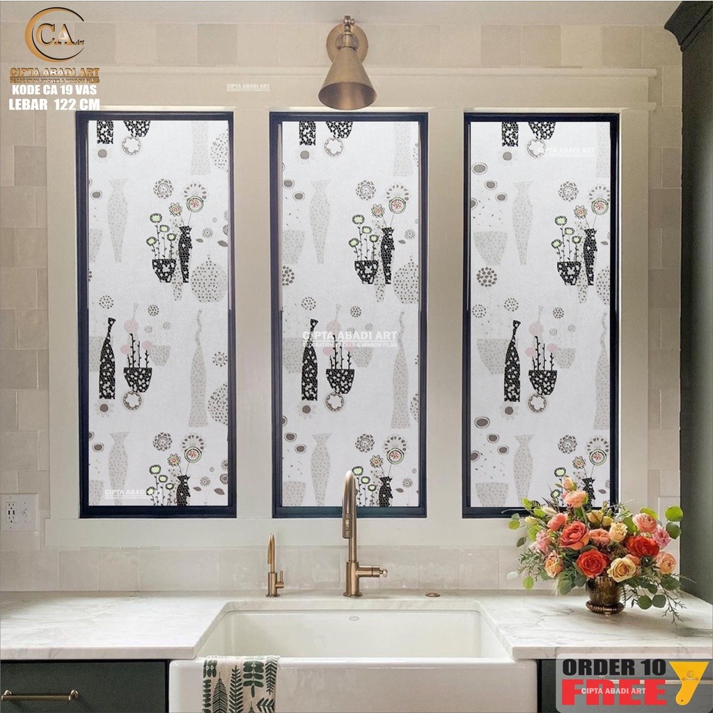 Stiker Kaca Jendela Rumah Limited Premium
