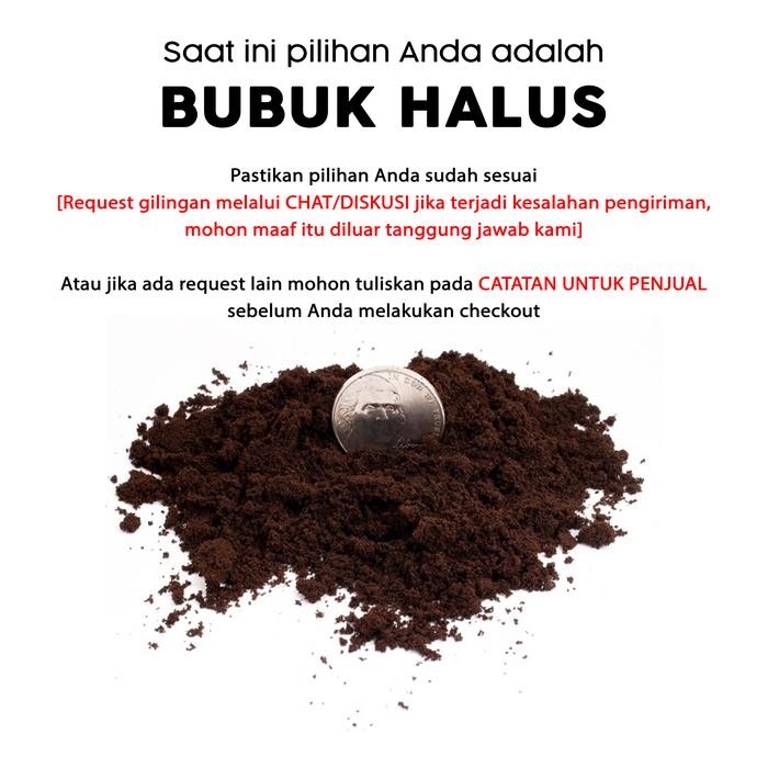 

Kopi Cold Brew Blend 100 Gram Medium Roast - BUBUK HALUS
