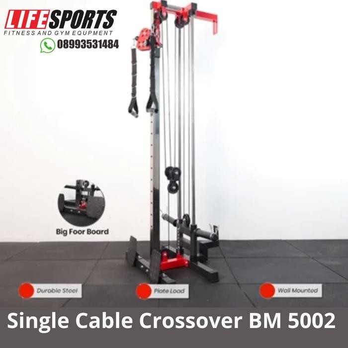 Single Cable Crossover BM-5002 Home Gym Functional Trainer Single Cable Crossover BM-5002 Home Gym F