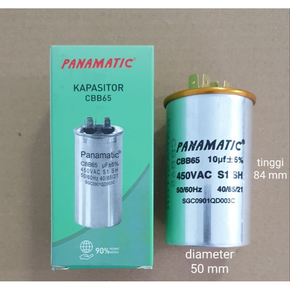 Kapasitor Kulkas Showcase AC Genset DLL Alumunium Case 10 UF, 15 UF 450V CAPACITOR CAPASITOR KAPACIT