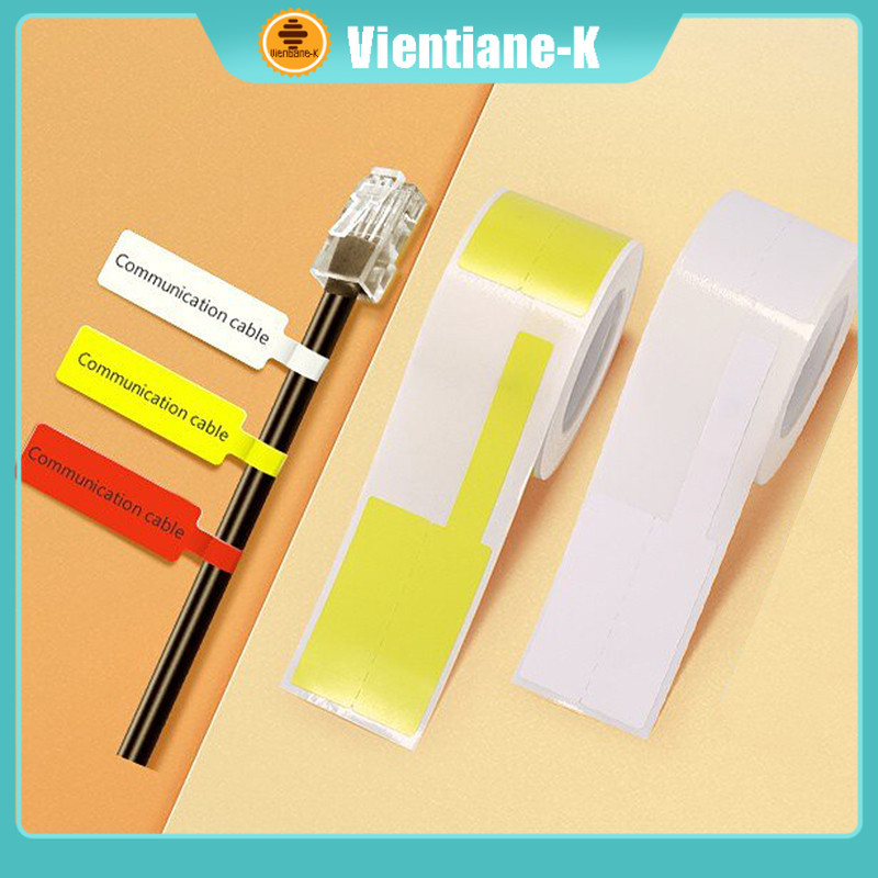 

100 Pcs Stiker Label Kabel Penanda / Kabel Stiker Label Penanda / Stiker Kabel Anti Air