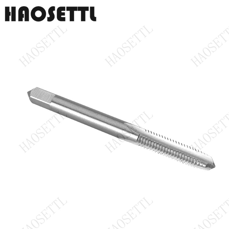 HAOSETTL M6X1.25 Thread Tap Right Hand, HSS M6X1.25 Straight Fluted Tap