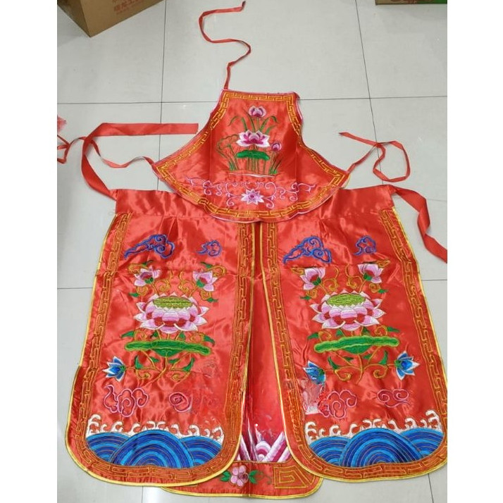Baju tatung/lok thung- otto/oto- Dewa- teratai- merah