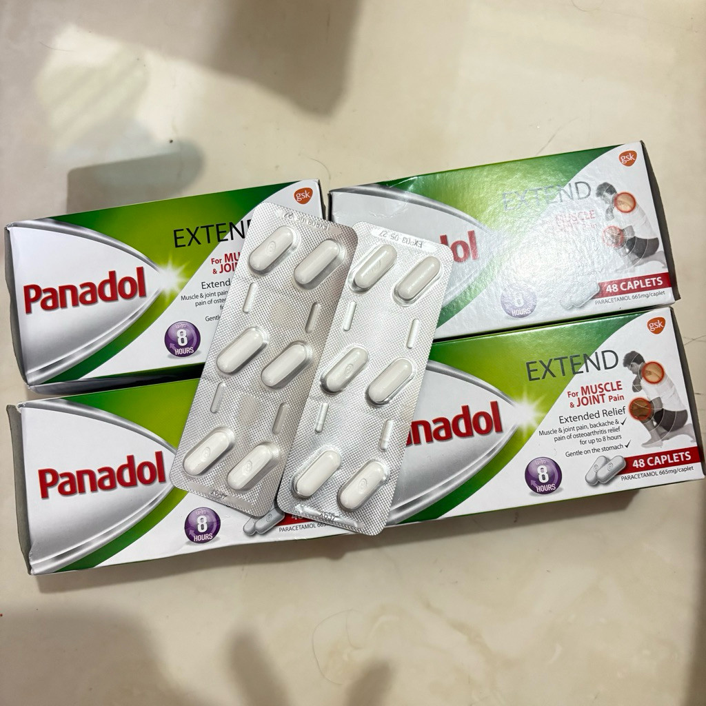 Panadol Extend for Muscle & Joint Pain Extended Relief (Panadol Extend Malaysia Singapore)