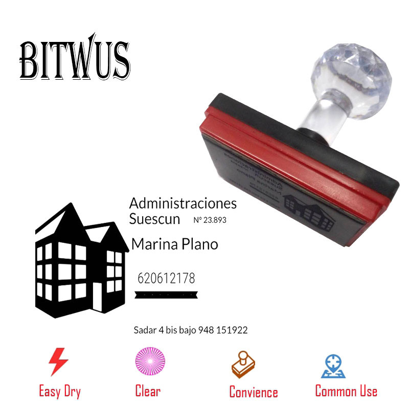 

Pernal adress Rectangular stamp Custom photosensitive seal stamp personalized logo Self inking stamp custom